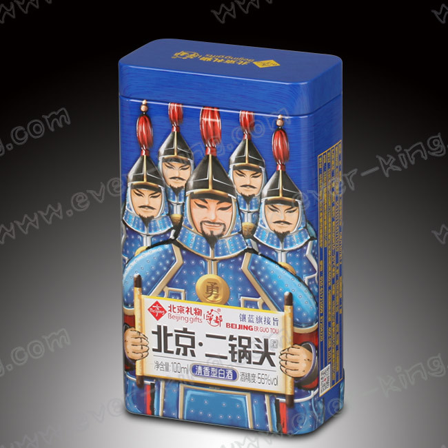 OEM Recyclable 128gsm Portable Glass Bottle Box