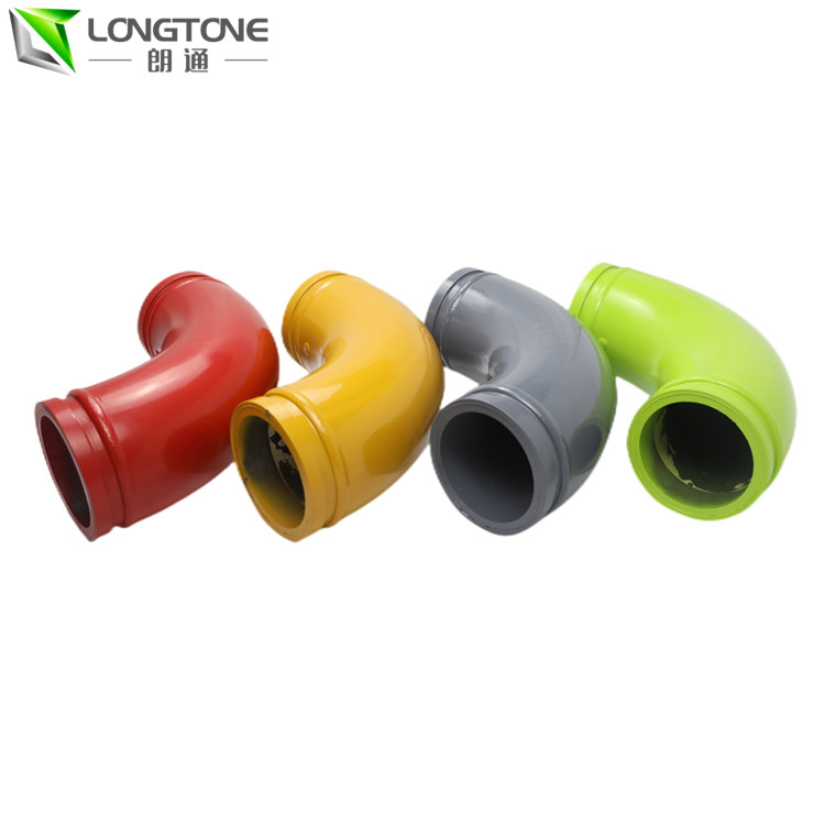 Various Sizes Concrete Pump Pipes 148mm , ISO Steel Reinforced Concrete Pipe