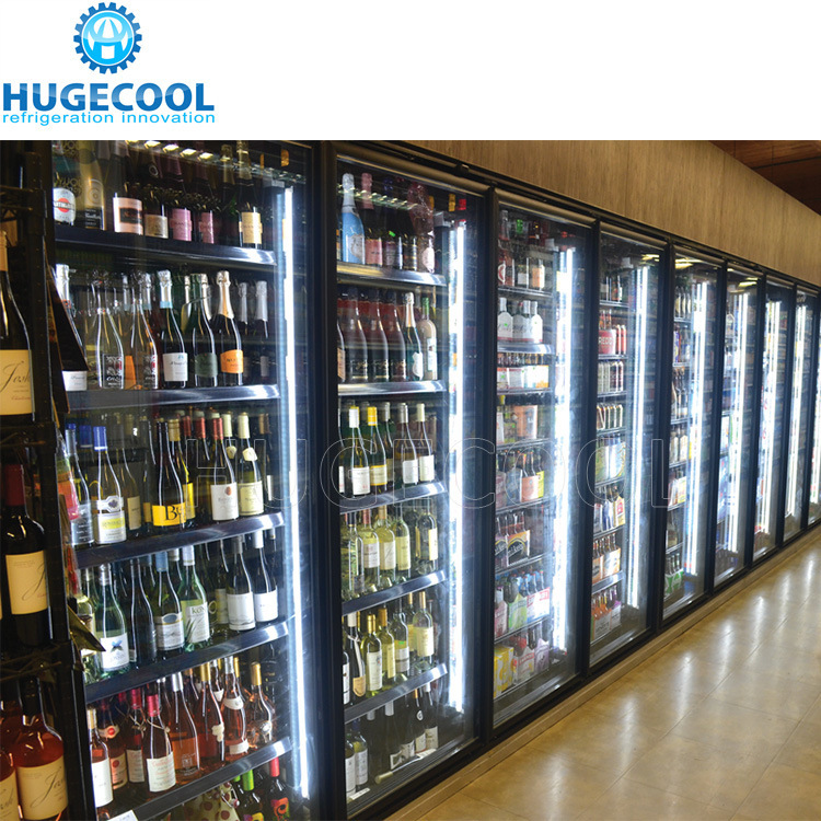 27X10X8 Foot 10 Glass Door Walk in Display Cooler