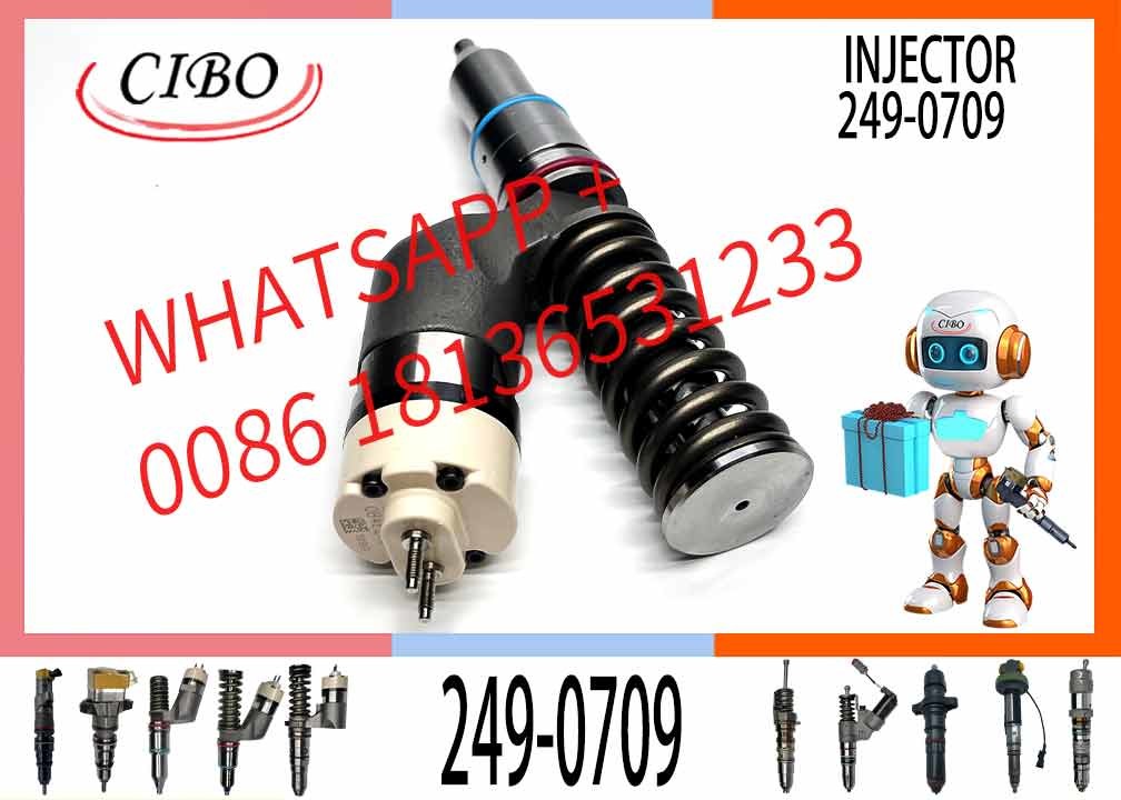 Common rail injector fuel injector 211-0565 232-1199 211-3022 249-0709 for C15 C18 Excavator C27 C32 3406E