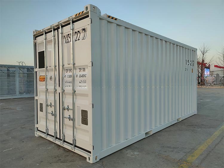 20ft Closed Box Double Door Corten Steel CCU Units for Oil Drilling DNV 2.7-1 Standard Offshore Container Cargo Carrying