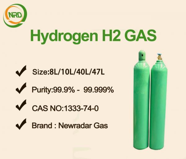 Quality CAS 1333-74-0 Metallic Ores H2 Hydrogen Gas Reducing Agent High Purity for sale