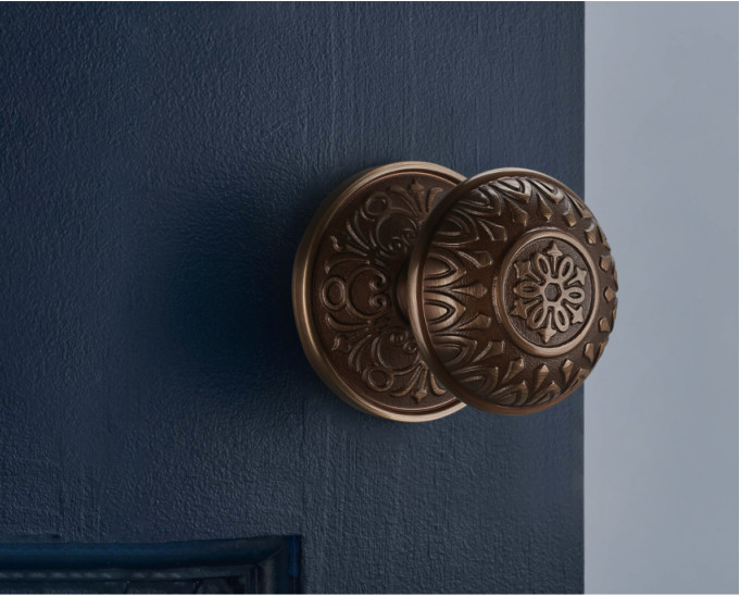 Round Ball American Door Handles Bathroom Brass Bedroom Door Knobs