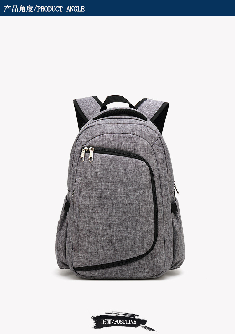 Multi-Function Mummy Maternity Nappy Bag Fashion Patchwork Large Capacity Baby Bag Travel Backpack Nursing Bag for Mom&Dad