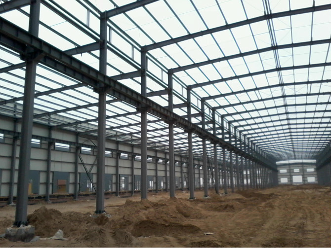 Modern Pre Engineered Buildings Steel Structure Painted Galvanized Surface Treatment