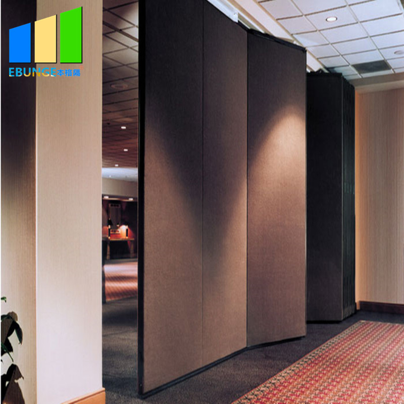 Commercial Slid Sound Proof Door Fold Movable Disposable Partition Wall For Exhibition Room