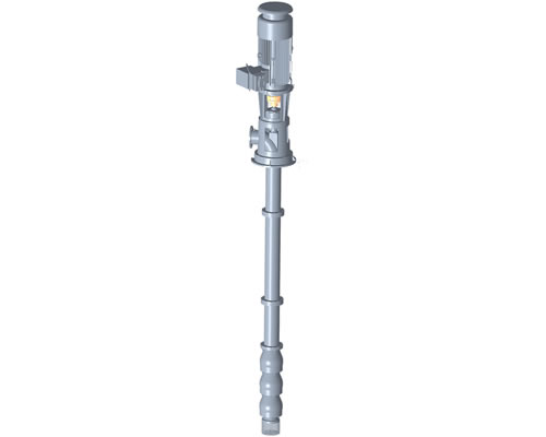 Vertical long shaft pump