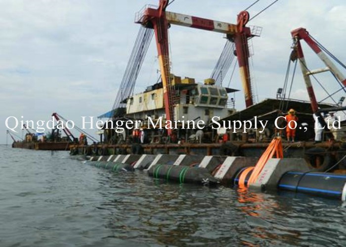 7 Layers Salvage Cylindrical Ship Launching Airbags