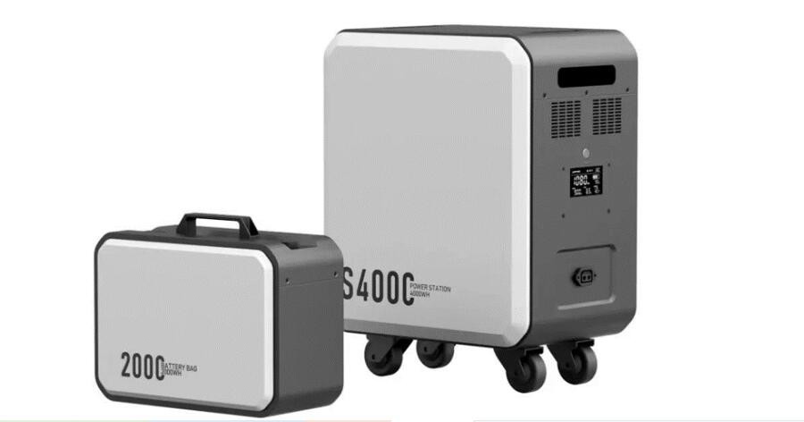 5000 Watt Lithium Portable Power Station 4096Wh Backup Lithium Battery Pack