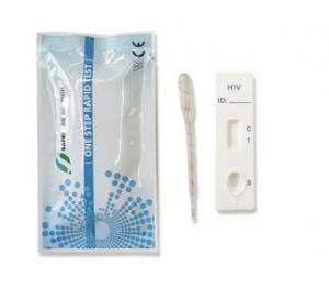 China One Step Saliva Test Kit Rapid Diagnostic 4.0mm Hiv Determine Test on sale