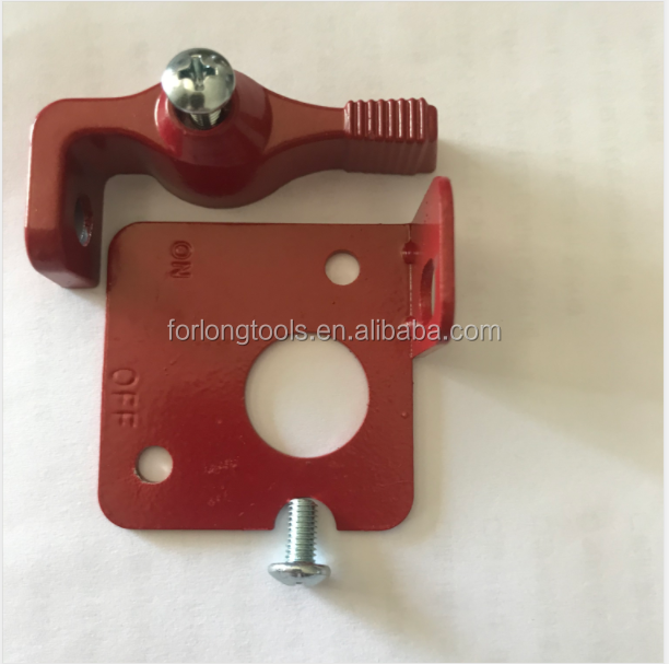 Universal Purpose Steel Isolator Lockout Lever Kit for Master Disconnect Switches and Improved Replacement