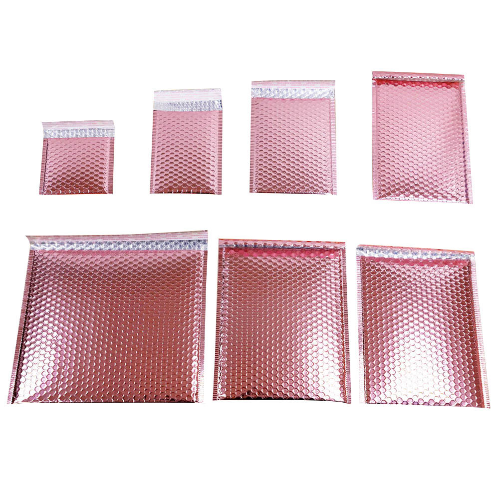 Lightweight Self Adhesive A4 Metallic Color Poly Courier Bag