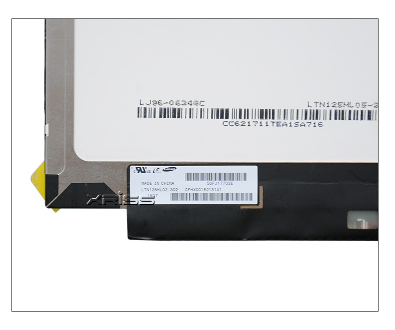 LCD 12.5 Inch Laptop Screen 1920x1080 IPS EDP 50% NTSC 60HZ LTN125HL02-302