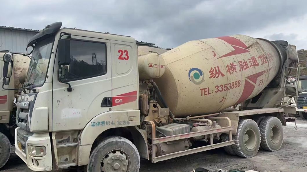 12 Cbm Concrete Mixer Truck Construction Machinery Under Very Good Condition