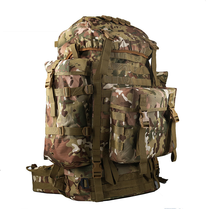 65L Arcuate Shoulder Strap Backpack for Mountaineering and Outdoor Activities