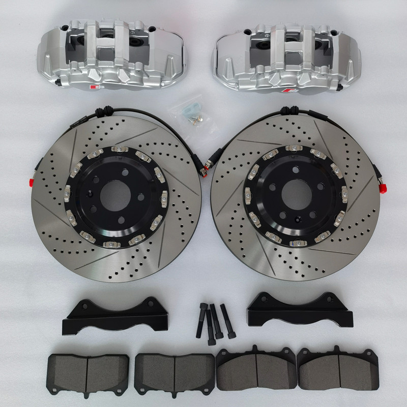 AP8520 6 Pot Brake Kit With 390*36mm Drilled Slot Disc For Tesla Model 3