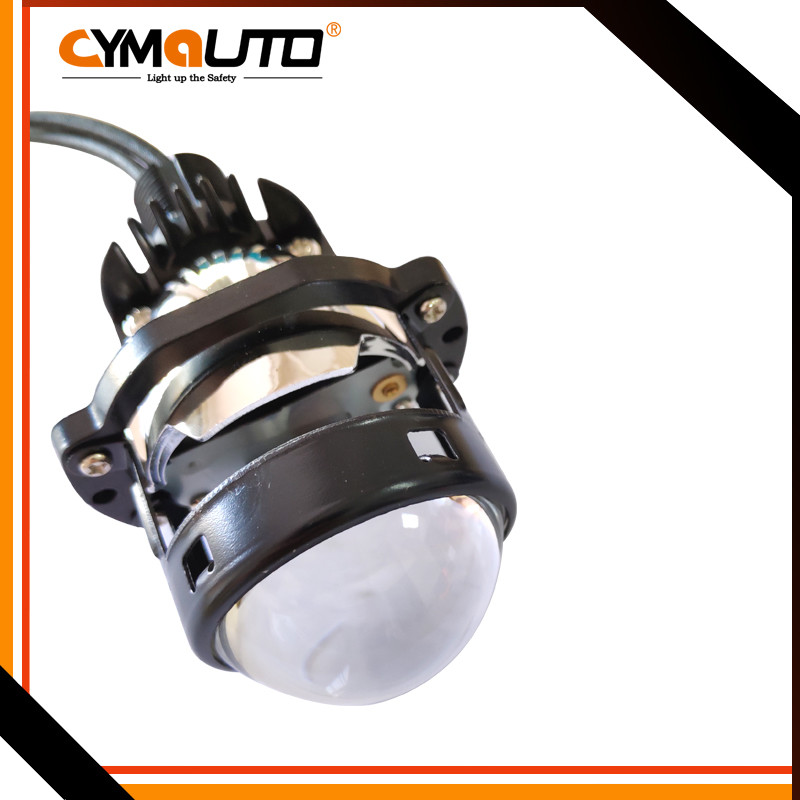 1.8 Inch / 2 Inch Bi Xenon Projectors Mini LED Motorcycle Projector Lens