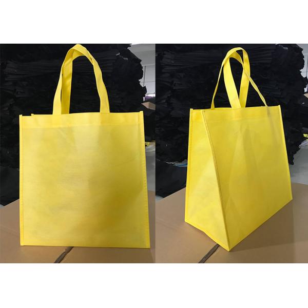 Ultra Lightweight Non Woven Shopping Bag Transfer Printing Grocery Tote