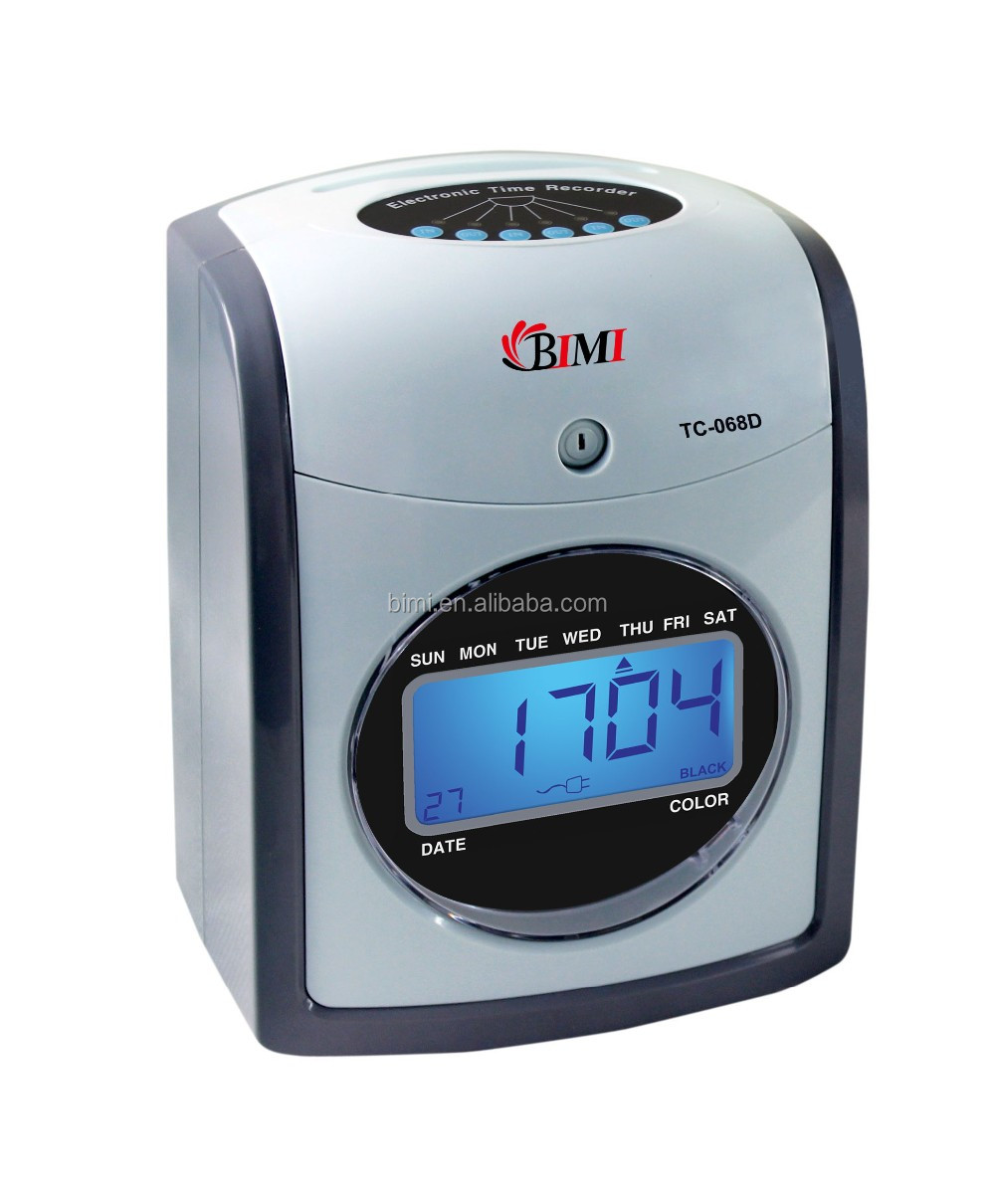 Upgrade Your Bimi Comet Time Recorder with Bimi Time Clock Ribbons in Two Colors