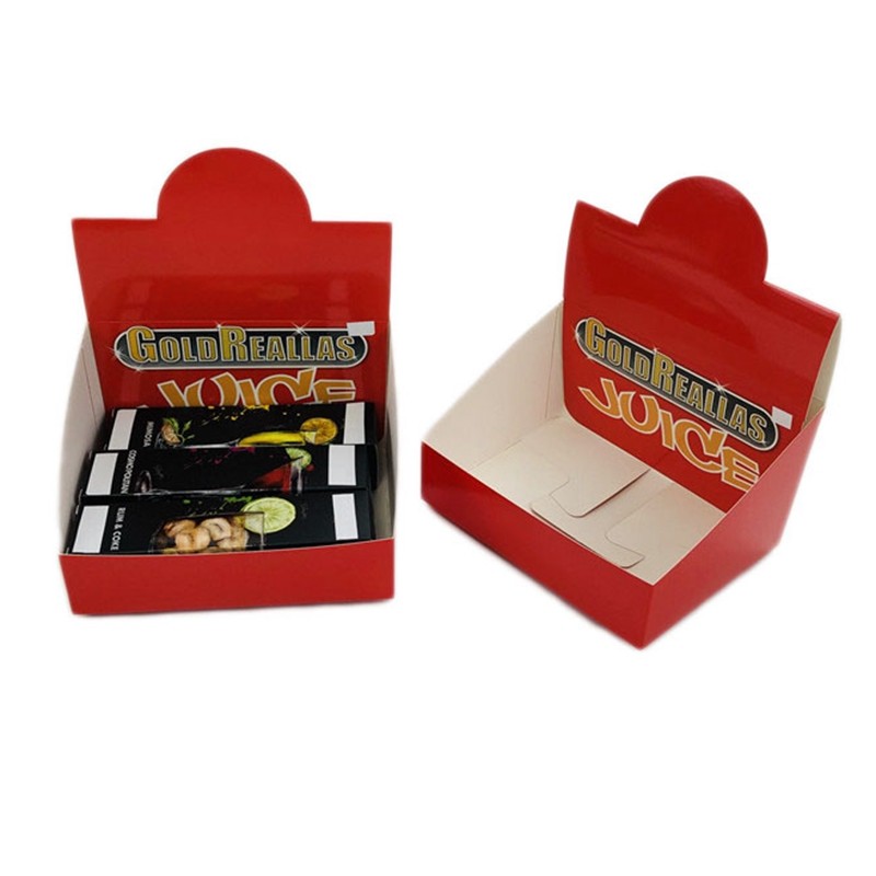 Customized Recyclable Foldable Paper Box Snack Candy Food Jar Bottle Tube Packaging Box For Sachet Bags