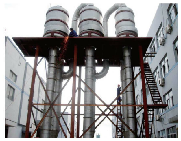 500L/1000L Forced Circulation Evaporator Vacuum Single Effect