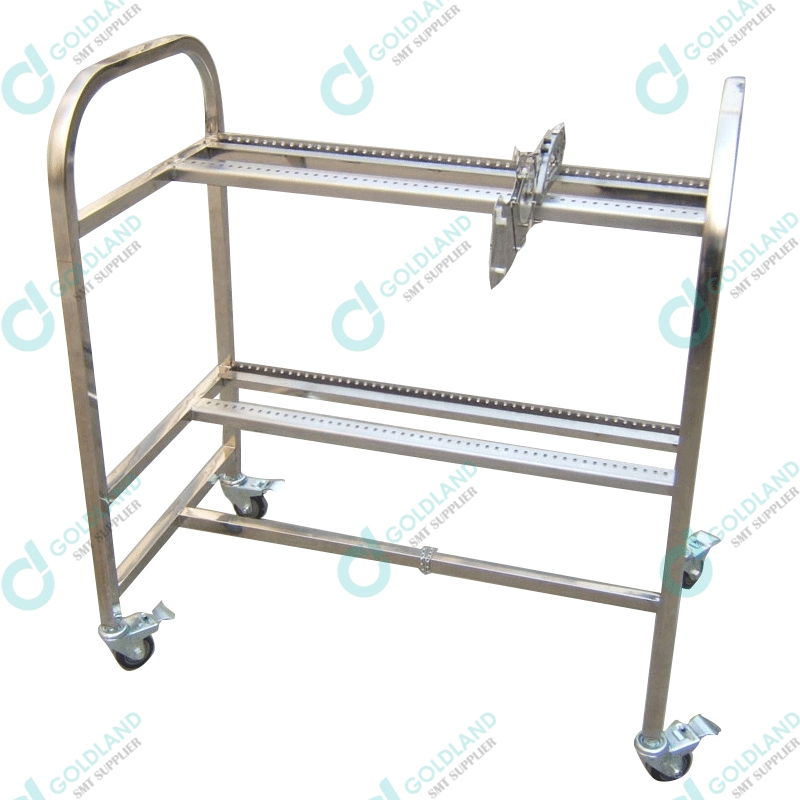 PCB Production Line Suzuki Storing And Placing SMT Feeder Trolley