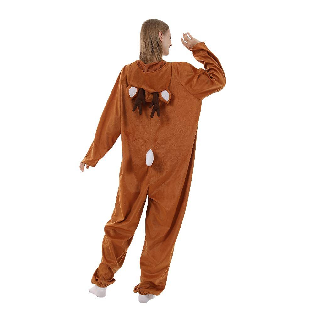 PERFORMANCE Reindeer Homestay Onesie for Children's Christmas Halloween Pajama Party