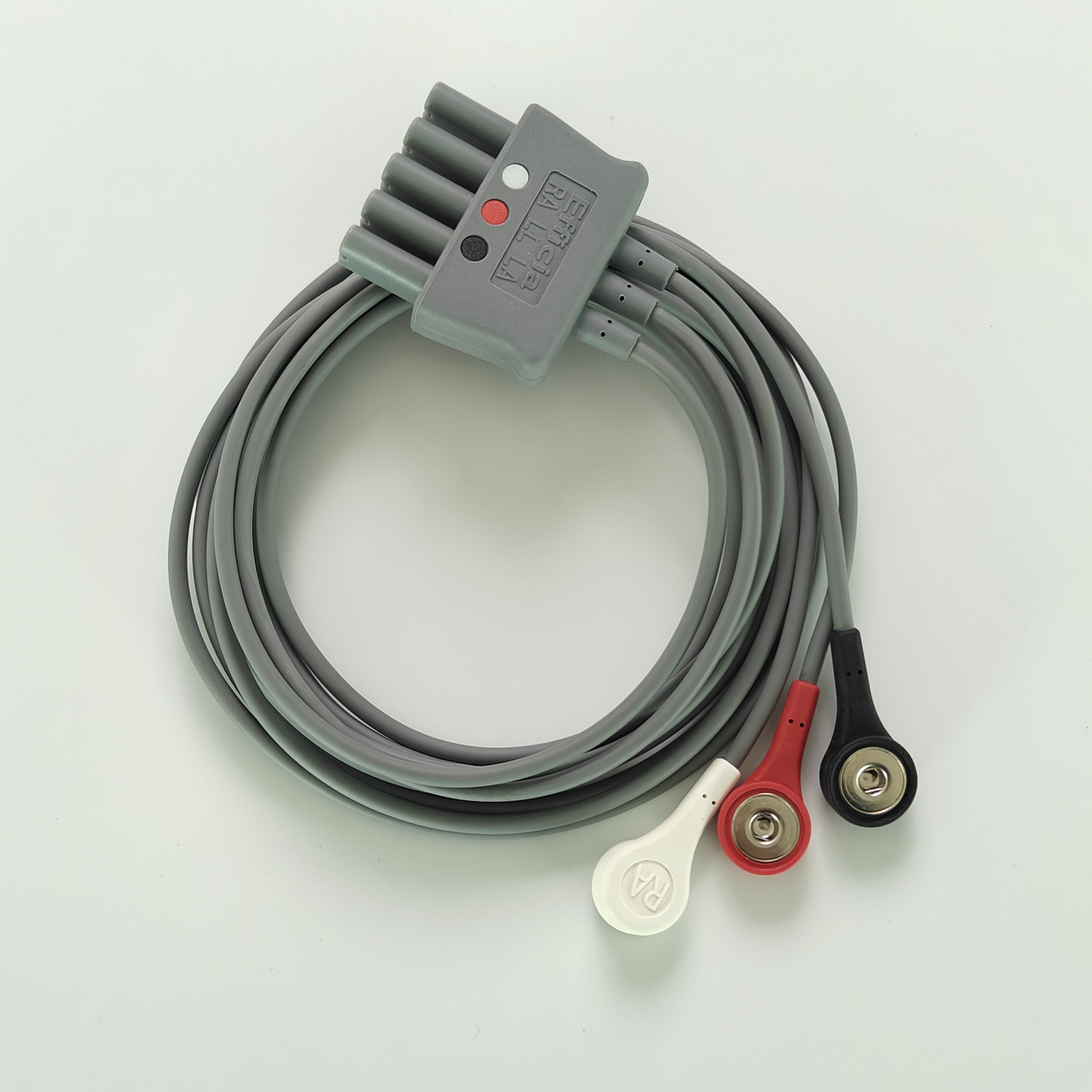 Philip Grey Original 3-Lead Button Branch 1M US Standard RA White, LL Red, LA Black Middle Joint Double Row 989803160671