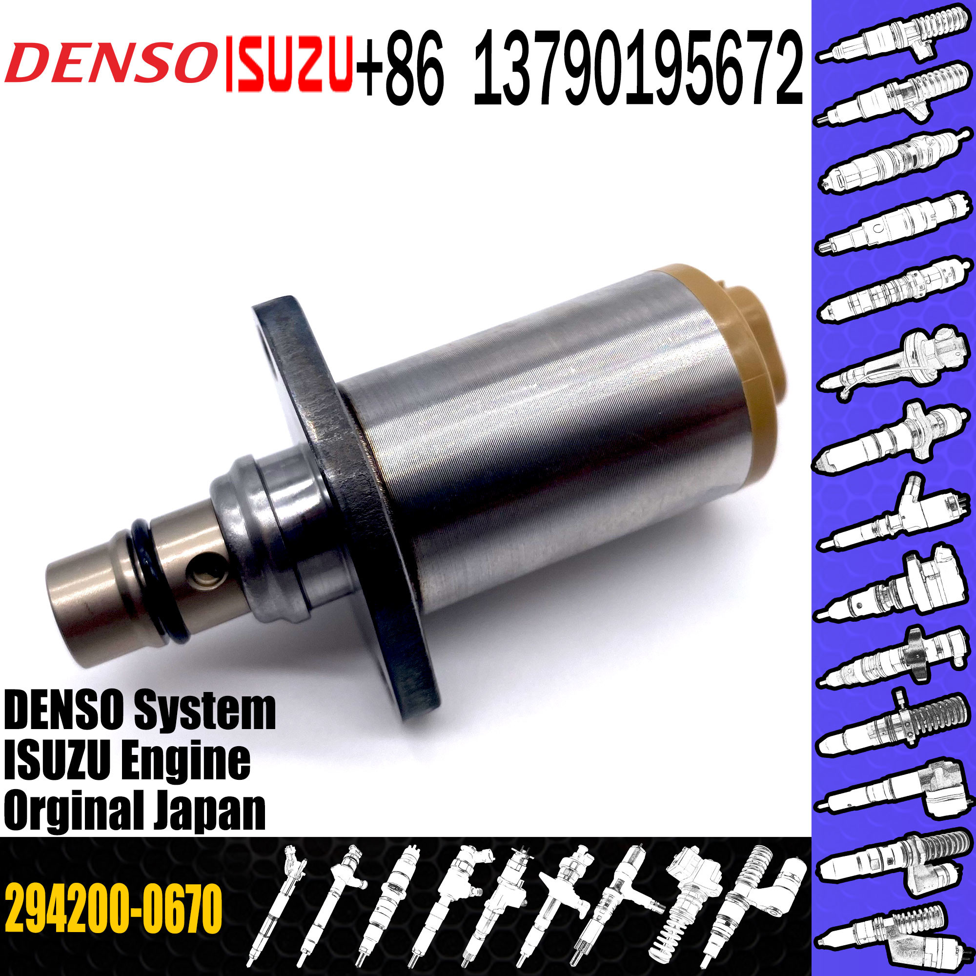 DENSO New Suction Injector Control Valve 294200-0660 294200-0670