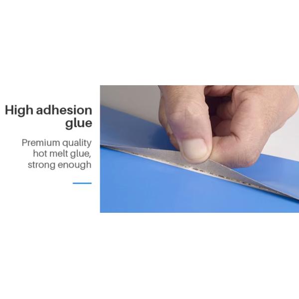 Biodegradable Cardboard Envelope Mailer Light Blue Rigid Cardboard Mailers Customized