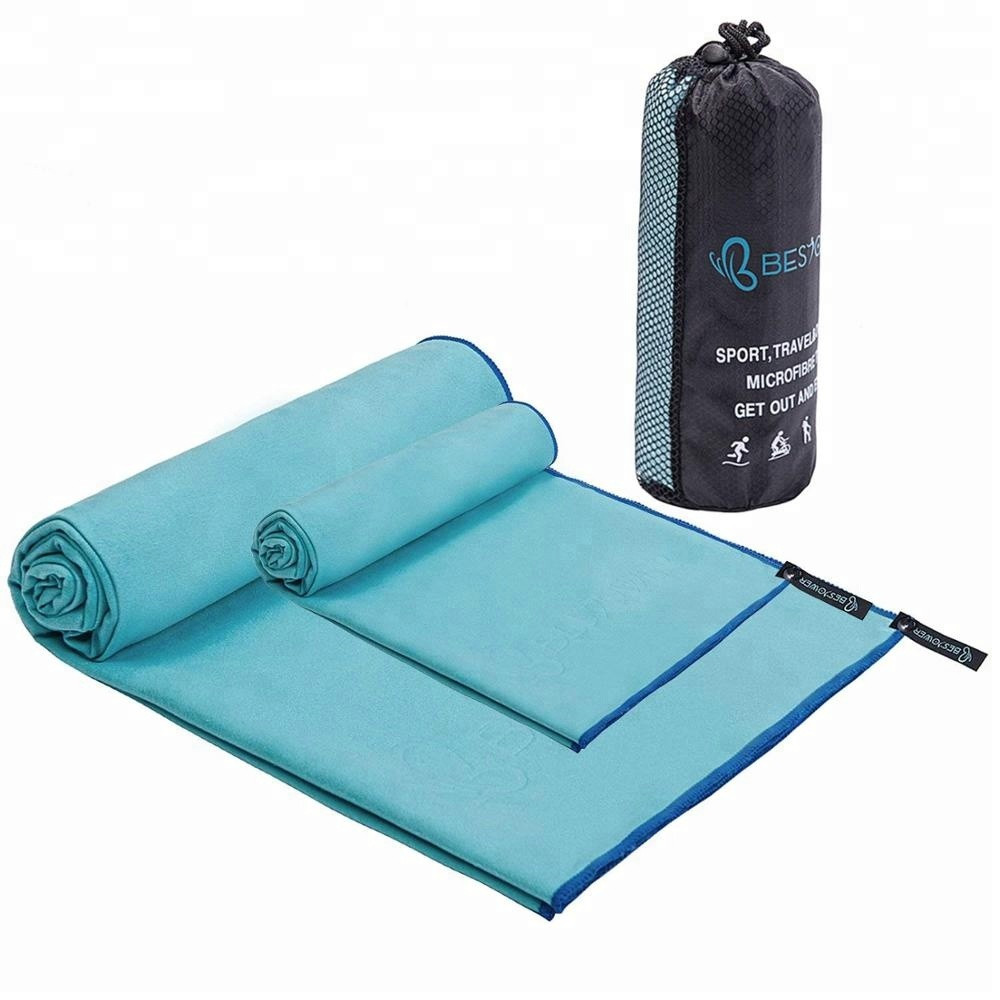 Hot Selling Sports Microfiber Gym Towel Design Printed With Custom Logo