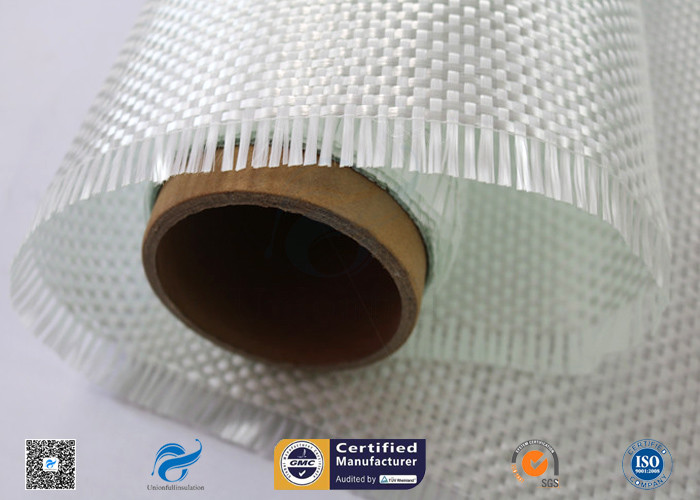 High Temperature Resistant Fiberglass Fabric , Woven Roving Cloth With High Strength
