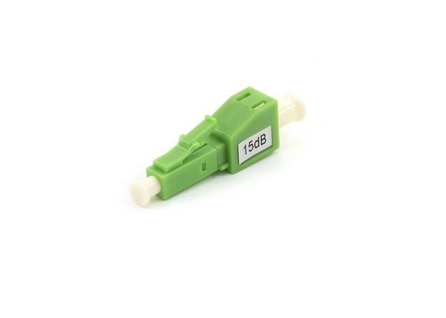Male To Female E2000 Fiber Optic Attenuator LC APC 1-30dB Available
