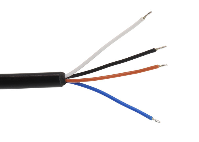 IP67 waterproof M8 cable with 3 core, 4 core, 5 core circular female straight