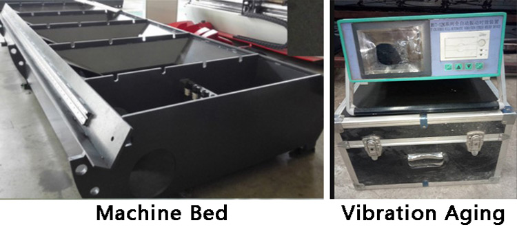 Heavy Duty Industrial Laser Cutting Machine , Fabric Laser Machine Facilitate Loading