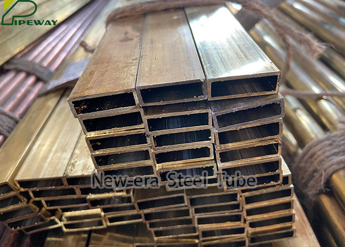 0.5mm Cold Drawn Square C27000 Brass Alloy Tube