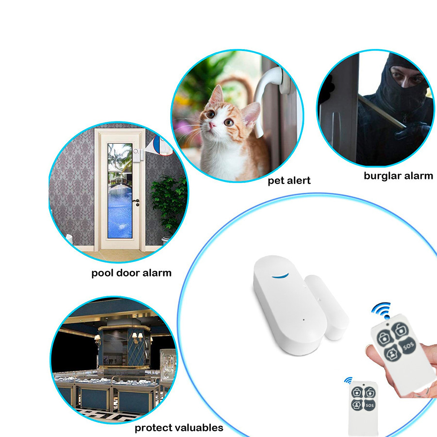 Wireless Door Sensor Smart Home Security System