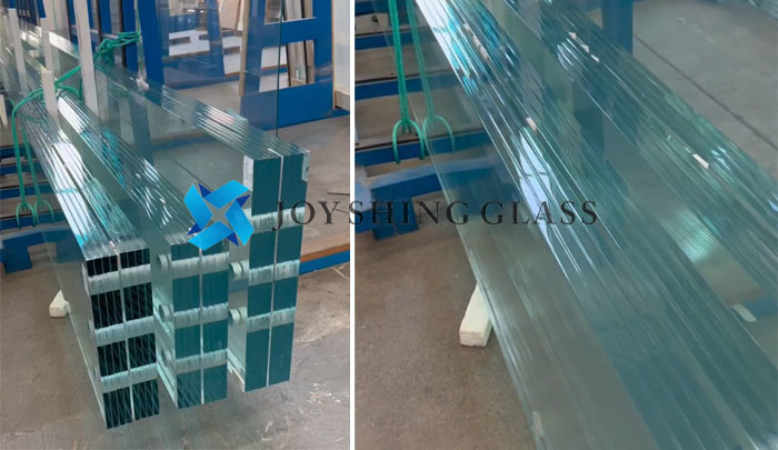 Euro Grey 13.52mm Security Laminated Glass For Terrace Guardrail