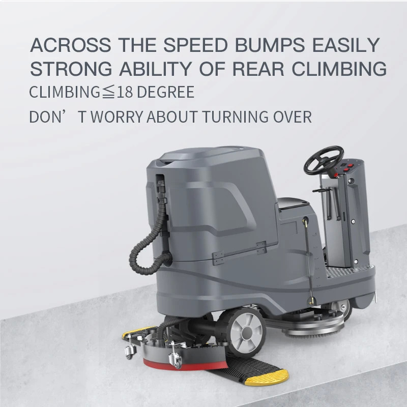 YZ-X5 China Supplier Driving Cordless Commercial Automatic Floor Scrubber Machine