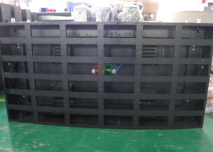 6mm Pixel Pitch HD LED Display Cabinet SMD3535 For Curved LED Screen