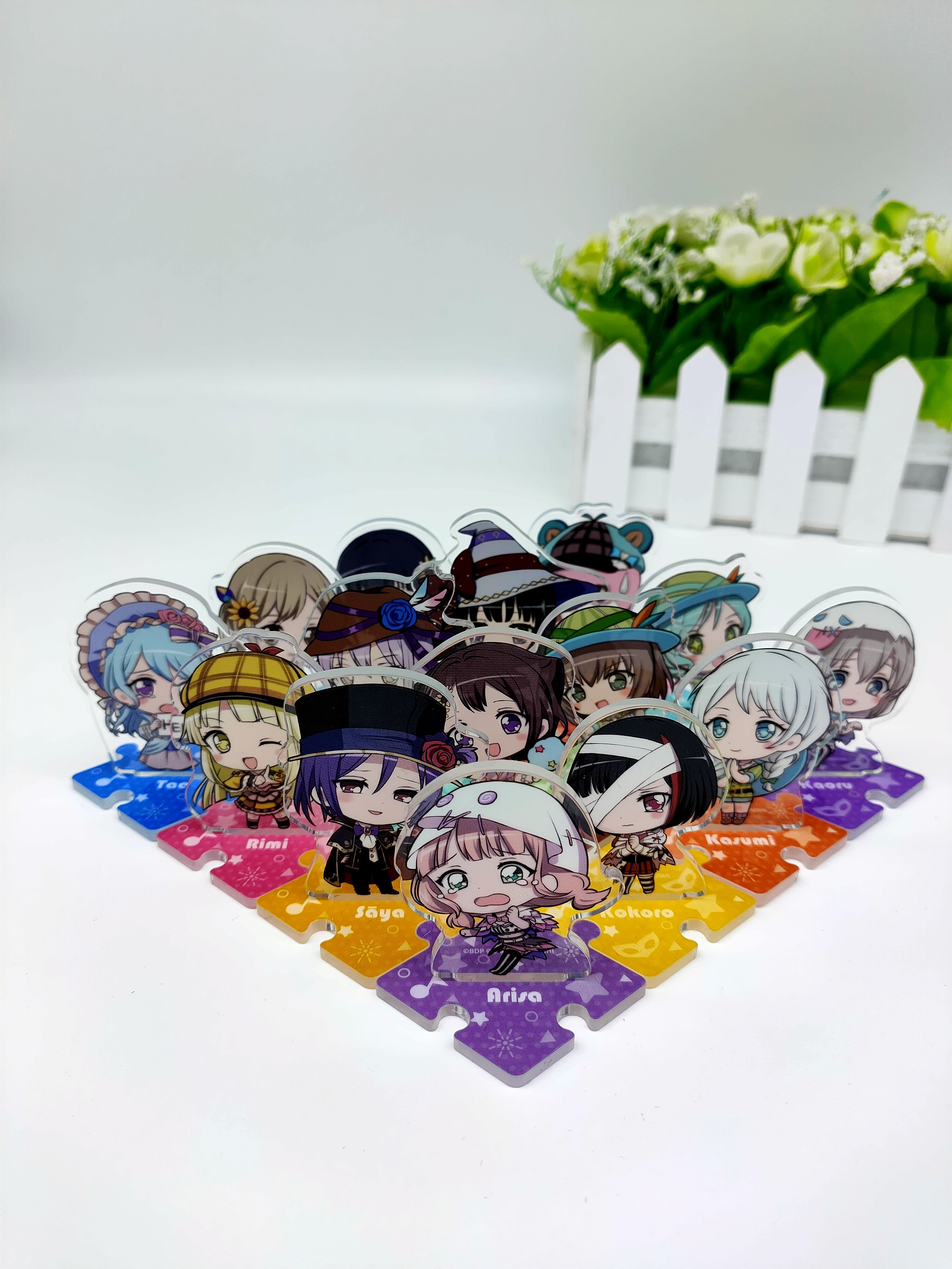 Demon Slayer Acrylic Anime Stand CMYK Printing 30cm X 21cm Size