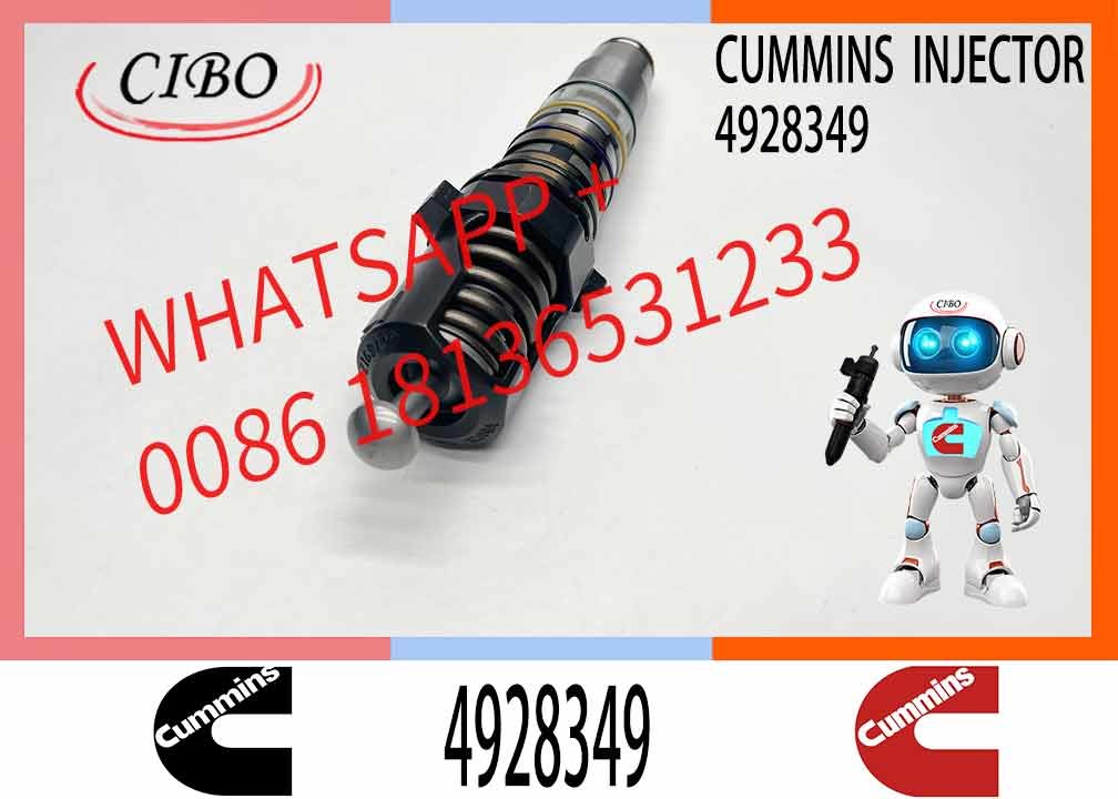 Construction Machinery PartsFuel Injector for QSK23 Diesel 3766446 4088427 4928346 4928349 for CUMMINS Diesel Engine