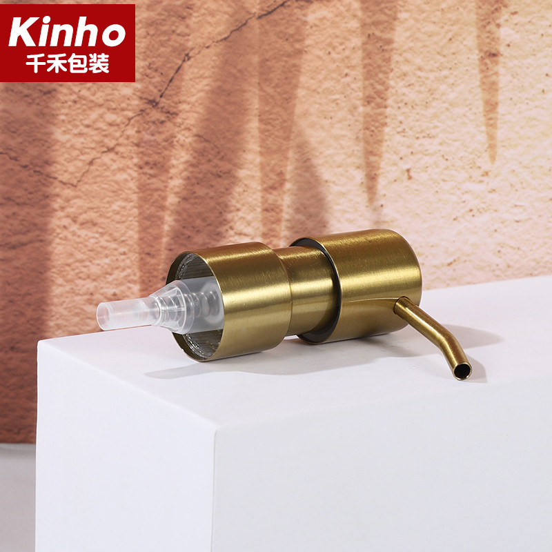 28mm Foam Liquid Lotion Pump Metal Stainless Steel Hand Soap Pump Dispenser