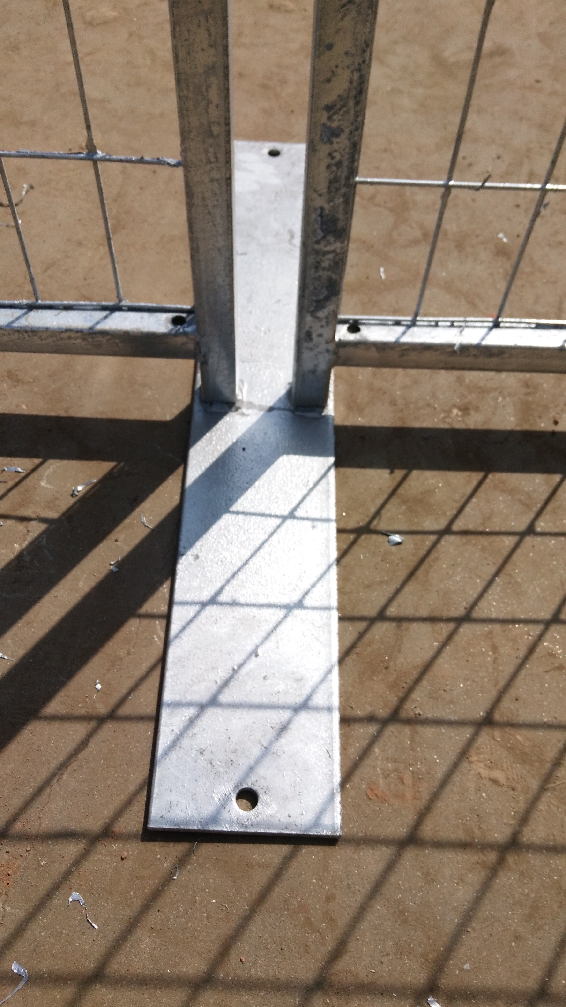 Canada Used Construction Site Temporary Galvanized Steel Fence