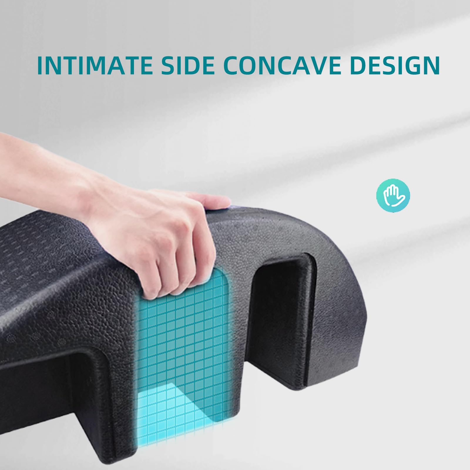 Black Spine Rehabilitation Device Pilates Corrector Step Core Strengthening Stretching