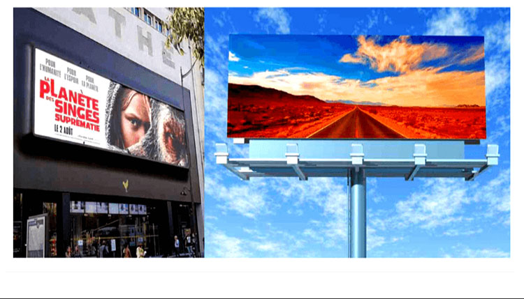 Outdoor Full Color Led Display P10 Outdoor LED Display Board With Waterproof Screen And Panel Size 250mm*500mm