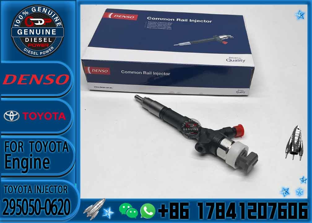 Fuel Injector 295050-0810 295050-0540 295050-0620 295050-0740 23670-0L110 For Denso Toyota 2KD