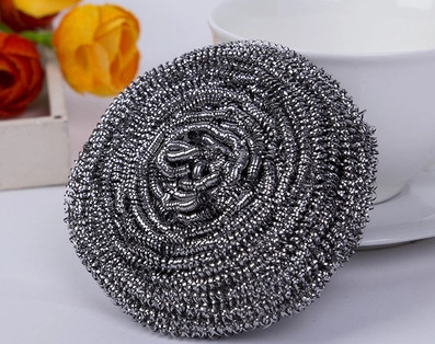 Kitchen Cleaning Metal Scouring Ball Dry Quickly Not Easy To Change Shape