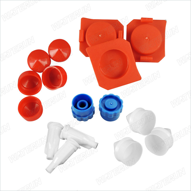 Practical Dispensing Barrels Portable , Multicolor Syringe Tip Cap 55cc 100cc 300cc