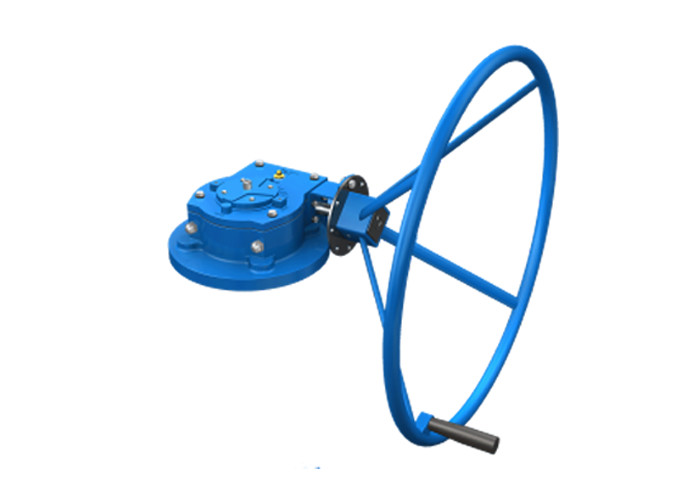 Ball Valve Handwheel Gear Operator / Partial-Turn Gray Iron Casing